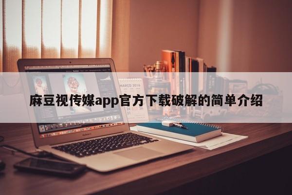 麻豆视传媒app官方下载破解的简单介绍